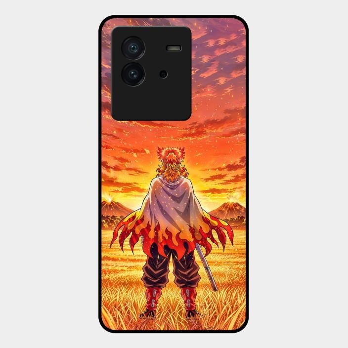 Flame Hero Glass Case Cover For Iqoo Neo 6 5G