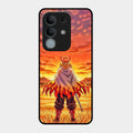 Flame Hero Glass Case Cover For iQOO Z10x 5G