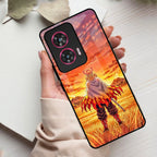 Flame Hero Glass Case Cover For Motorola - ShopOnCliQ