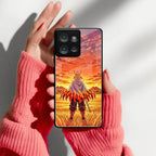 Flame Hero Glass Case Cover For Motorola - ShopOnCliQ