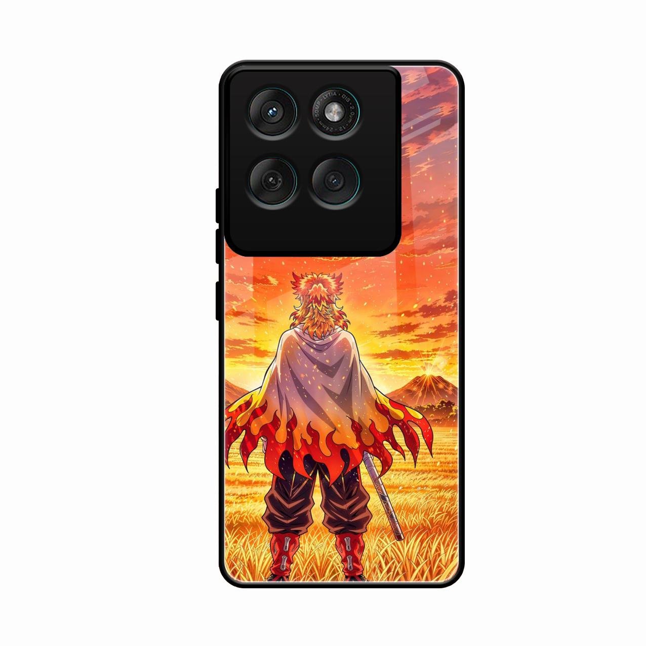 Flame Hero Glass Case Cover For Motorola Edge 60 Pro 5G