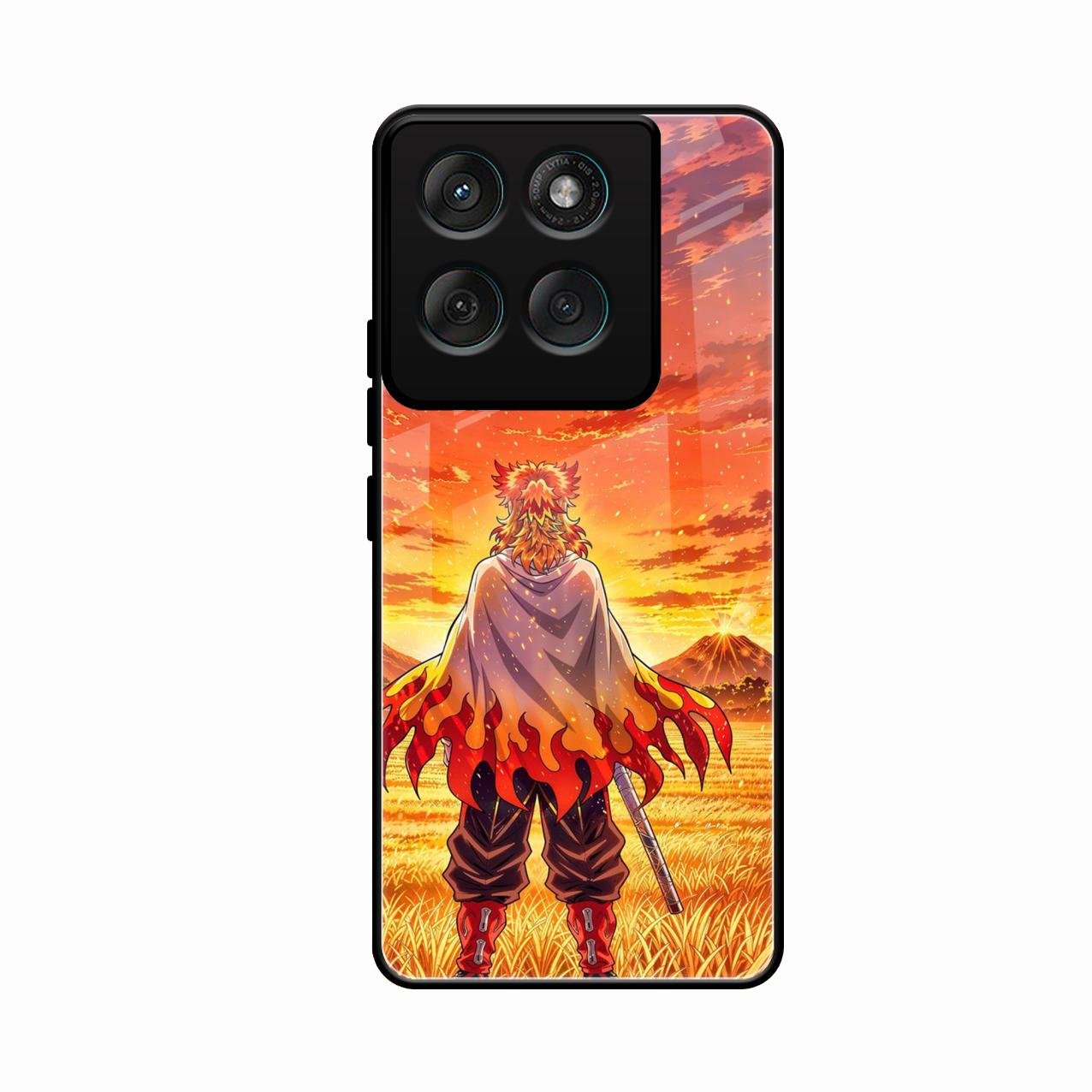 Flame Hero Glass Case Cover For Motorola Edge 60 Stylus 5G