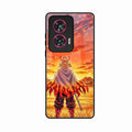 Flame Hero Glass Case Cover For Motorola G96 5G