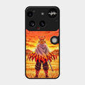 Flame Hero Glass Case Cover For Nothing Phone 3 5G