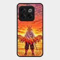Flame Hero Glass Case Cover For Oneplus 10T 5G