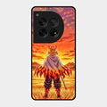 Flame Hero Glass Case Cover For Oneplus 12 5G