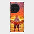 Flame Hero Glass Case Cover For Oneplus 12R 5G