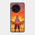 Flame Hero Glass Case Cover For Oneplus 13R 5G