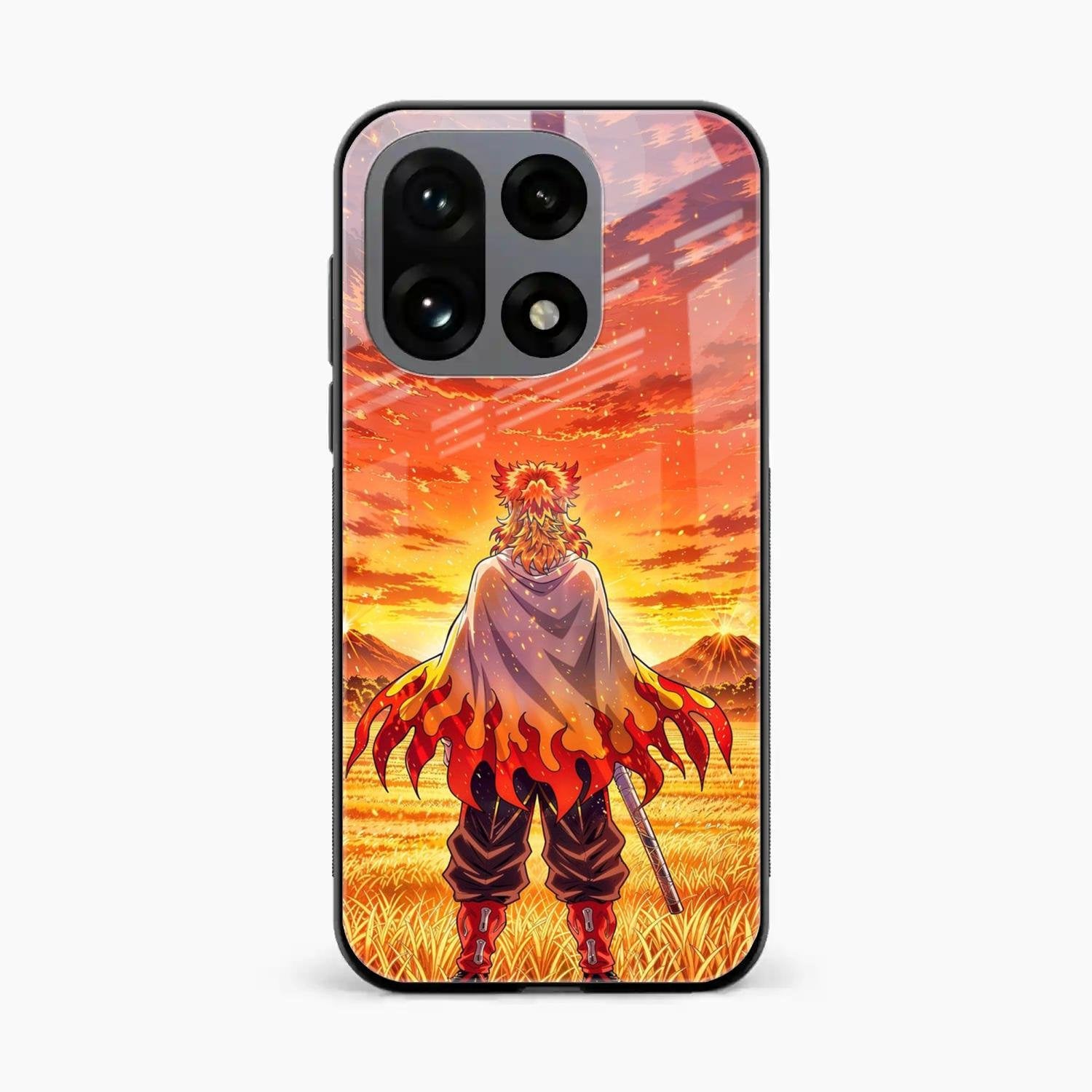 Flame Hero Glass Case Cover For OnePlus 15 5G