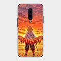 Flame Hero Glass Case Cover For Oneplus 7 Pro