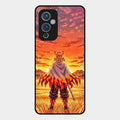 Flame Hero Glass Case Cover For Oneplus 9 5G
