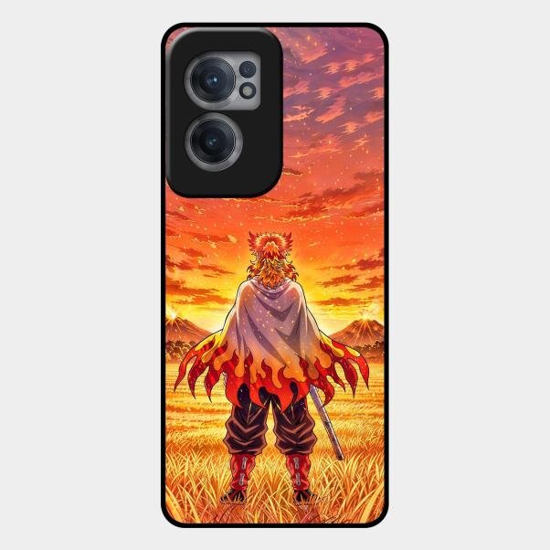 Flame Hero Glass Case Cover For Oneplus Nord Ce 2 5G