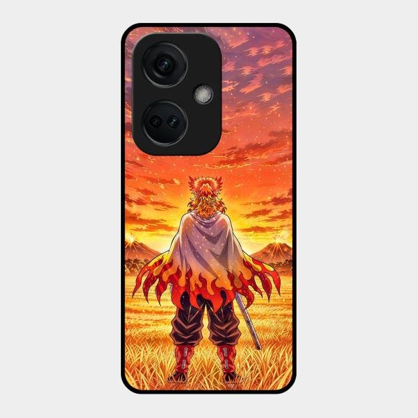 Flame Hero Glass Case Cover For Oneplus Nord Ce 3 5G