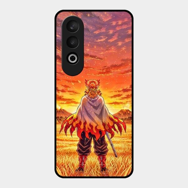 Flame Hero Glass Case Cover For Oneplus Nord Ce 4 5G