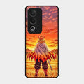 Flame Hero Glass Case Cover For Oppo A3 Pro 5G