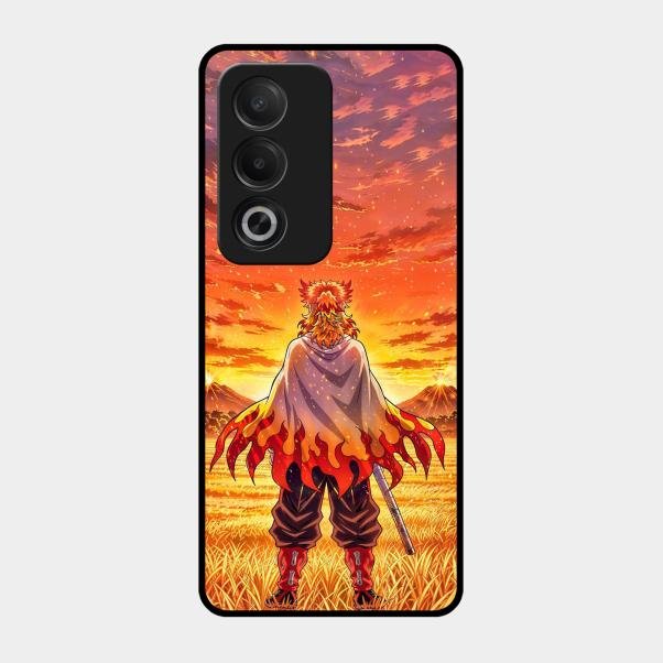 Flame Hero Glass Case Cover For Oppo A3 Pro 5G