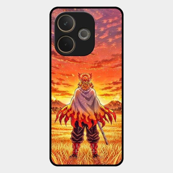 Flame Hero Glass Case Cover For Oppo A5 Pro 5G