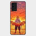 Flame Hero Glass Case Cover For Oppo A55