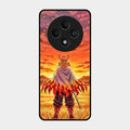 Flame Hero Glass Case Cover For Oppo F27 5G
