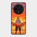 Flame Hero Glass Case Cover For Oppo F27 Pro Plus 5G
