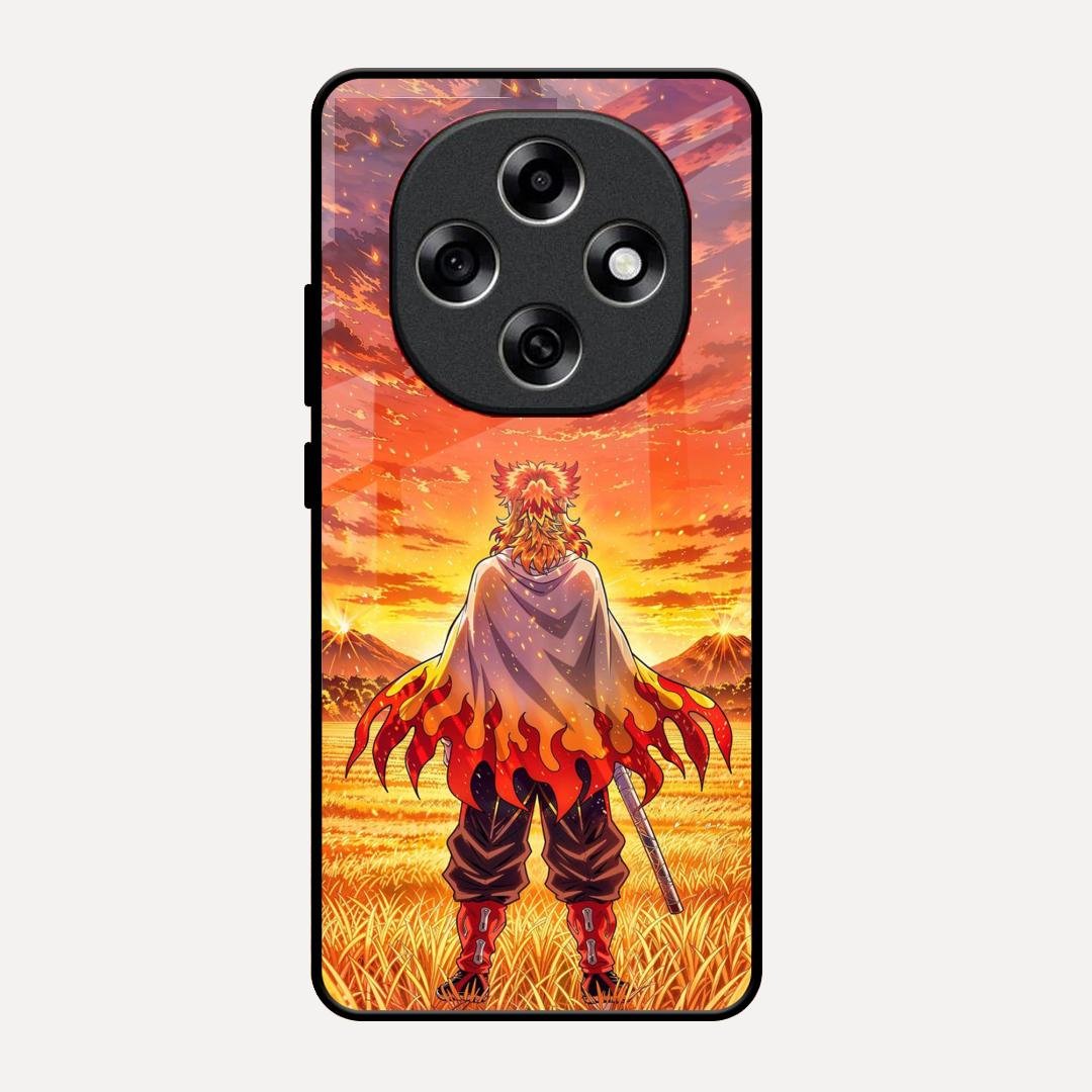 Flame Hero Glass Case Cover For Oppo F31 Pro 5G