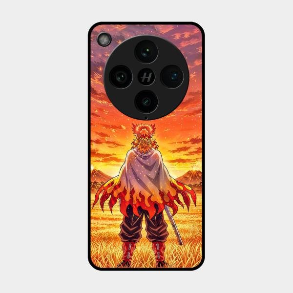 Flame Hero Glass Case Cover For Oppo Find X8 Pro 5G