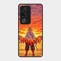 Flame Hero Glass Case Cover For Oppo K12X 5G