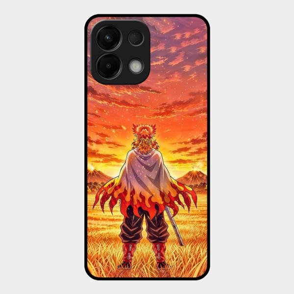 Flame Hero Glass Case Cover For Oppo K13 5G