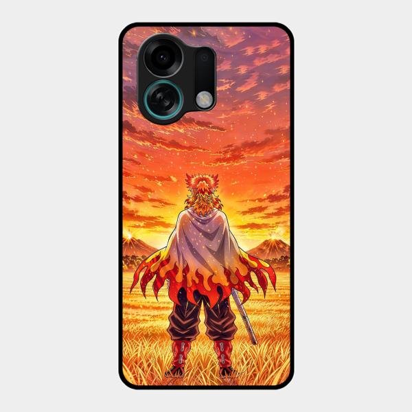Flame Hero Glass Case Cover For Oppo K13 Turbo 5G