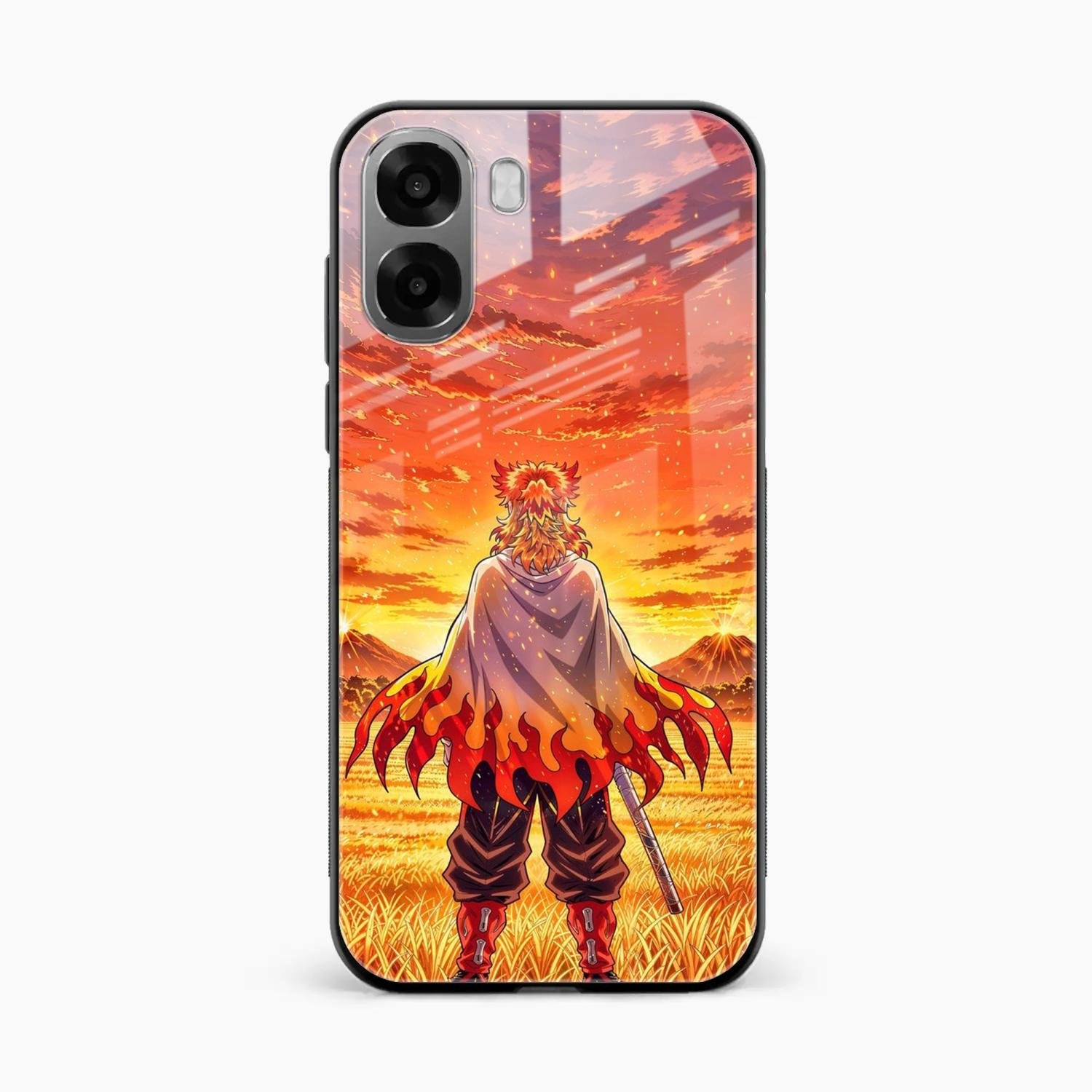 Flame Hero Glass Case Cover For Oppo K14x 5G