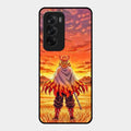 Flame Hero Glass Case Cover For Oppo Reno 12 5G
