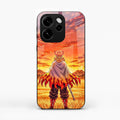 Flame Hero Glass Case Cover For Oppo Reno 15C 5G