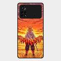 Flame Hero Glass Case Cover For Poco X4 Pro 5G