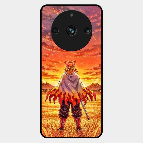 Flame Hero Glass Case Cover For Realme 11 Pro Plus 5G