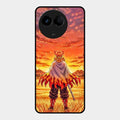 Flame Hero Glass Case Cover For Realme 11X 5G