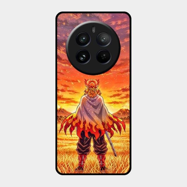 Flame Hero Glass Case Cover For Realme 12 Pro 5G