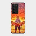 Flame Hero Glass Case Cover For Realme 14X 5G