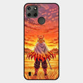 Flame Hero Glass Case Cover For Realme C21Y