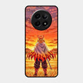 Flame Hero Glass Case Cover For Realme C65 5G