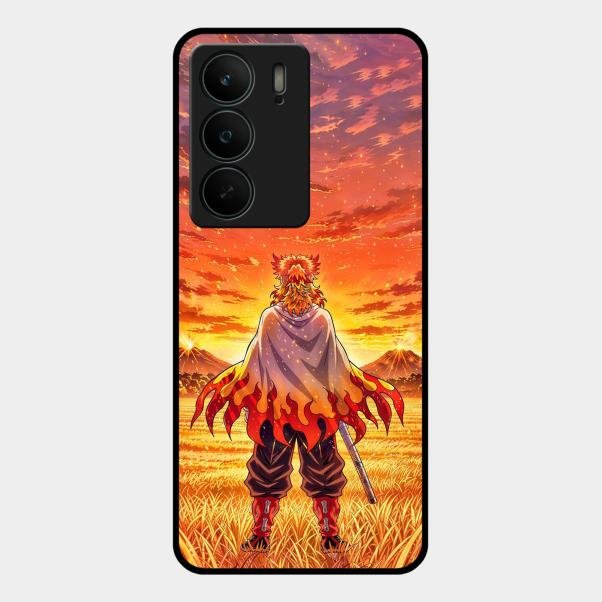 Flame Hero Glass Case Cover For Realme C75 5G