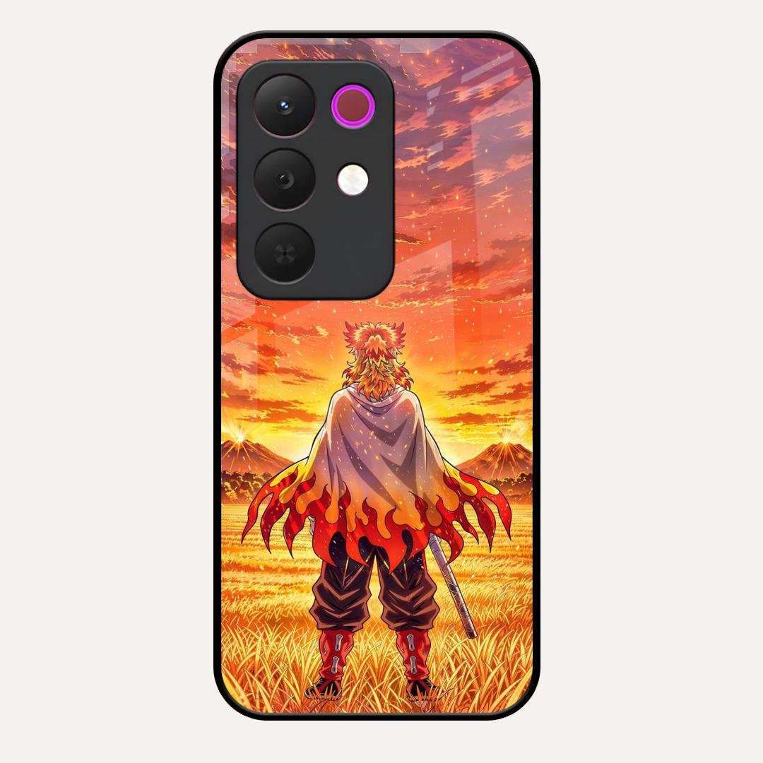 Flame Hero Glass Case Cover For Realme C85 5G
