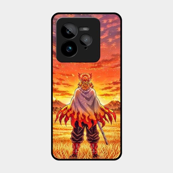 Flame Hero Glass Case Cover For Realme Gt 7 Pro