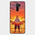 Flame Hero Glass Case Cover For Redmi 9 Prime