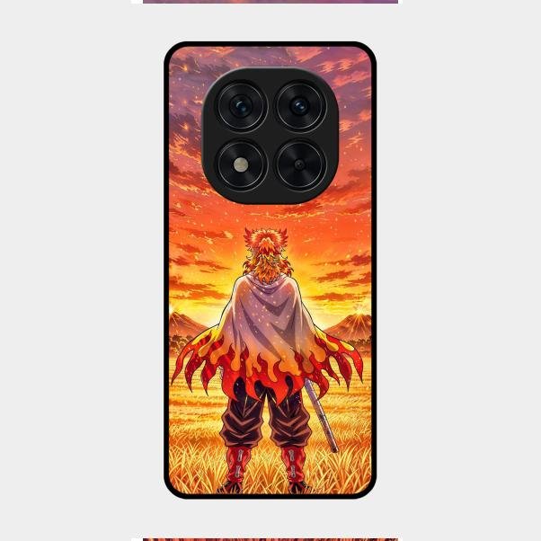 Flame Hero Glass Case Cover For Redmi Note 14 Pro 5G