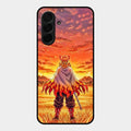Flame Hero Glass Case Cover For Samsung Galaxy A36 5G