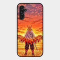 Flame Hero Glass Case Cover For Samsung Galaxy F34 5G