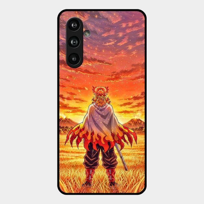 Flame Hero Glass Case Cover For Samsung Galaxy F54 5G