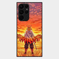 Flame Hero Glass Case Cover For Samsung Galaxy S22 Ultra 5G