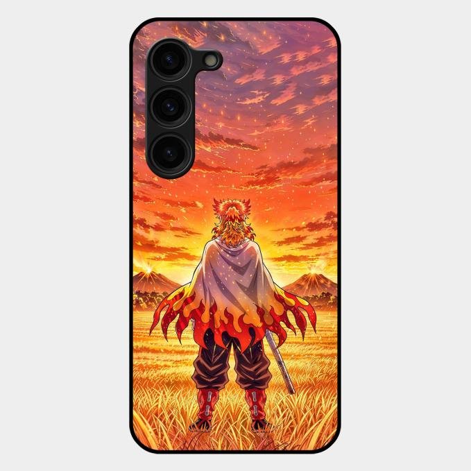 Flame Hero Glass Case Cover For Samsung Galaxy S23 Plus 5G