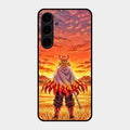 Flame Hero Glass Case Cover For Samsung Galaxy S24 Plus 5G